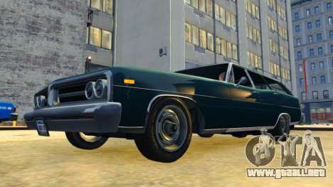 Vagón especial Dundreary Regina para GTA 4