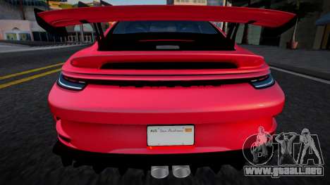 Porsche 911 GT3 2022 (tomgray) para GTA San Andreas