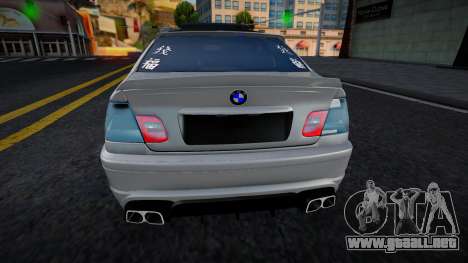 BMW E46 Sedan Tuning para GTA San Andreas