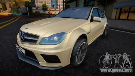 Mercedes-Benz C63 AMG (Fist) para GTA San Andreas