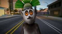 King Julien para GTA San Andreas