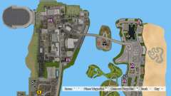 HD Satellite Map For ViceCity v1 para GTA Vice City Definitive Edition