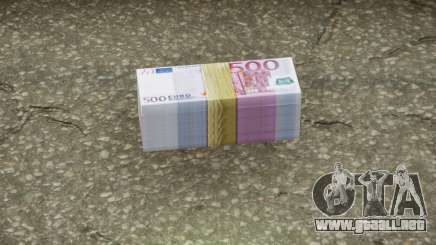Realistic Banknote Euro 500 para GTA San Andreas Definitive Edition