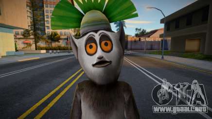 King Julien para GTA San Andreas