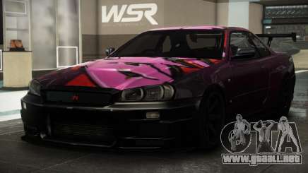 Nissan Skyline R34 GTR V-Spec II S2 para GTA 4