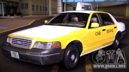 2003 Ford Crown Victoria Taxi para GTA Vice City