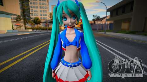 PDFT Hatsune Miku Americana para GTA San Andreas