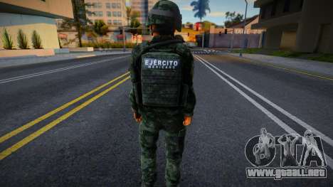 Elemento Del Ejercito Mexicano V4 para GTA San Andreas