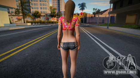 DOAXVV Misaki - Loco Moco Vacation para GTA San Andreas