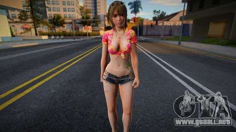 DOAXVV Misaki - Loco Moco Vacation para GTA San Andreas