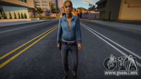 Zoe la rubia de Left 4 Dead para GTA San Andreas