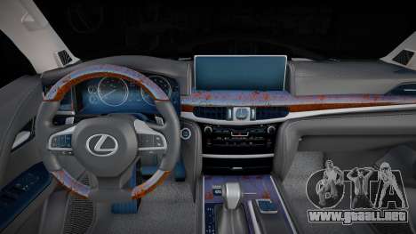 Lexus LX 570 (Bas) para GTA San Andreas