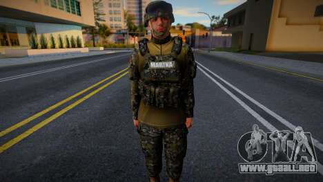 Soldado Mexicano v3 para GTA San Andreas