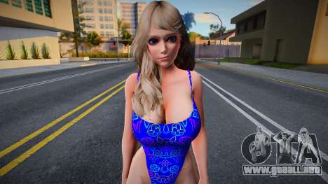 Amy Bodysuit Louis Vuitton para GTA San Andreas