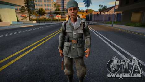 Soldado alemán V2 (Normandía) de Call of Duty 2 para GTA San Andreas