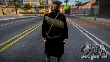 Oficial alemán segunda guerra mundial v1 para GTA San Andreas