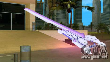 Purple Sister Gunblade from Hyperdimension Neptu para GTA Vice City