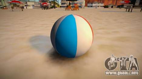 Pelota de playa HD para GTA San Andreas