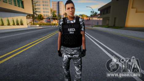 Soldado de Fuerza Única Jalisco v2 para GTA San Andreas