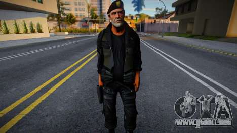 Bill (El Guerrero) de Left 4 Dead para GTA San Andreas