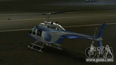 Bell 206B JetRanger News para GTA Vice City