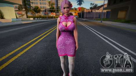 DOAXVV Elise - Mandarin Chinese Dress para GTA San Andreas
