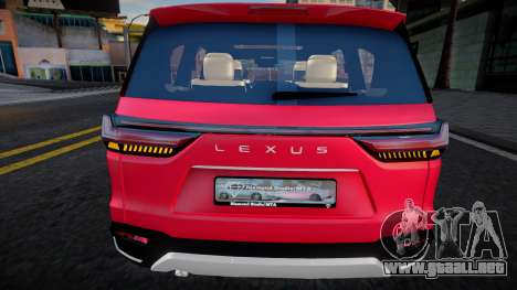 Lexus LX600 2022 (Diamond) para GTA San Andreas