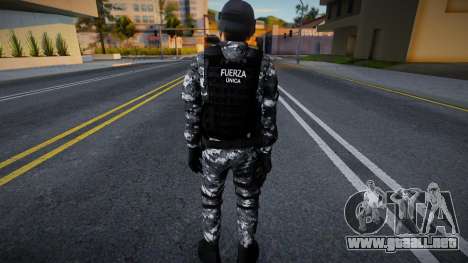 Soldado de Fuerza Única Jalisco v1 para GTA San Andreas