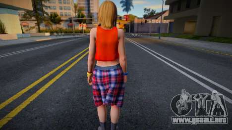 DOA Tina Armstrong - Costume 5 DOA6 v2 para GTA San Andreas