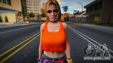 DOA Tina Armstrong - Costume 5 DOA6 v2 para GTA San Andreas