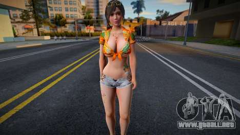 DOAXVV Sayuri - Loco Moco Vacation para GTA San Andreas