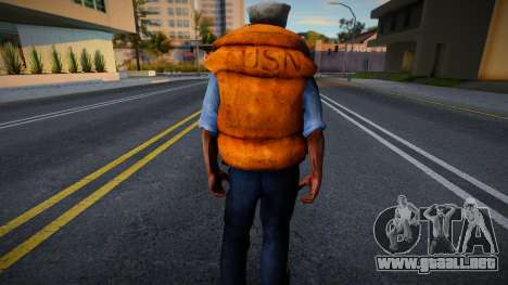 Soldado estadounidense de CoD WaW v13 para GTA San Andreas