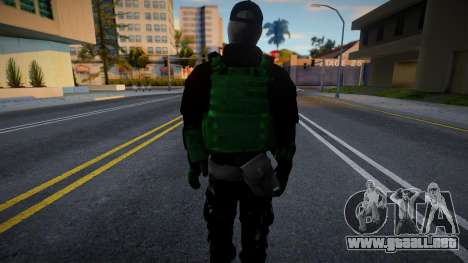 Soldado colombiano para GTA San Andreas