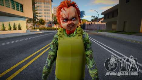 Matón con la máscara de Chucky para GTA San Andreas
