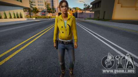 Zoe (Smiley) de Left 4 Dead para GTA San Andreas