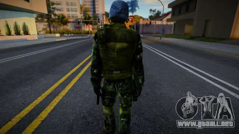 Soldado brasileño para GTA San Andreas