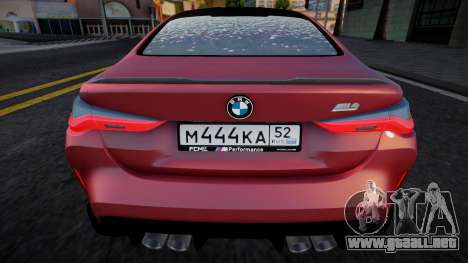 BMW M4 (Fist) para GTA San Andreas