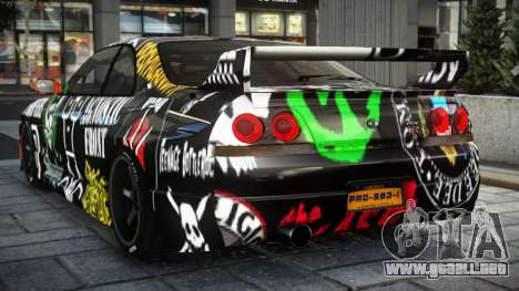 Nissan Skyline R33 JUN S10 para GTA 4