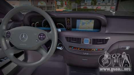 Mercedes-Benz W221 (Verginia) para GTA San Andreas