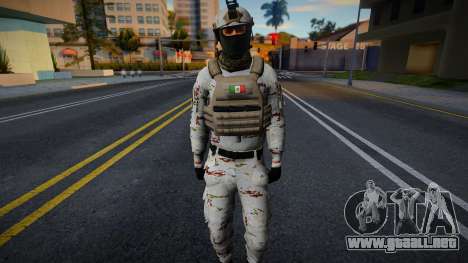 Fuerzas Armadas mexicanas v2 para GTA San Andreas