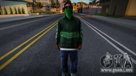 Ryder with bandana (Al Upscaled) para GTA San Andreas