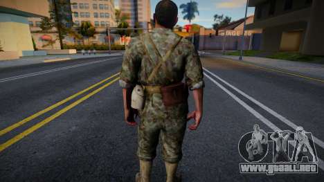 Soldado estadounidense de CoD WaW v15 para GTA San Andreas