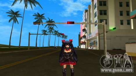 Noire from HDN Black Knight Outfit para GTA Vice City