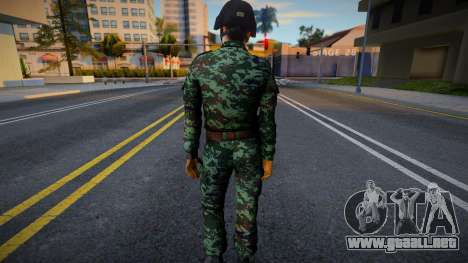 Fuerzas Terrestres Mexicanas v2 para GTA San Andreas