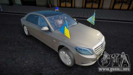 Mercedes-Benz S600 Verkhovna Rada de Ucrania para GTA San Andreas