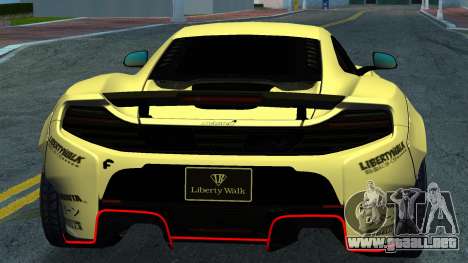 McLaren 650S Liberty Walk v1 para GTA Vice City