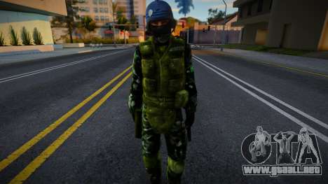 Soldado brasileño para GTA San Andreas