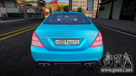 Mercedes-Benz W221 (Verginia) para GTA San Andreas