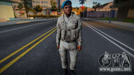 Soldado Mexicano (Camuflaje del Desierto) v3 para GTA San Andreas