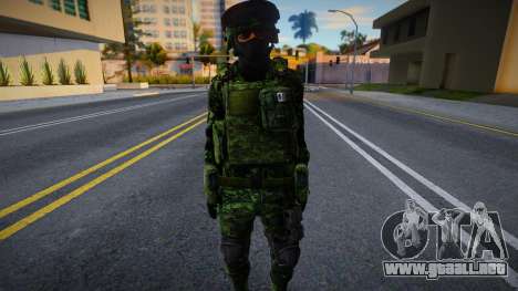 Ejército Mexicano (Versión Verde) para GTA San Andreas